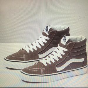 Vans hi top size 7 Falcon/True white